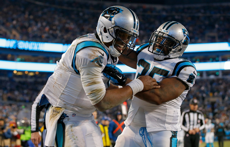 Illustration for article titled Mike Tolbert Is Officially Too Big And Sexy For His Jersey
